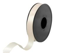 Les Petits Rubans Ruban Satiné - 15 mm x 25 m, Double Face 100% Polyester pour Mariages, Emballages Cadeaux, Compositions Florales, Travaux Manuels, Gâteaux, Nœuds, Embellissements