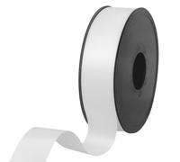 Les Petits Rubans Ruban Satiné - 25 mm x 25 m, Double Face 100% Polyester pour Mariages, Emballages Cadeaux, Compositions Florales, Travaux Manuels, Gâteaux, Nœuds, Embellissements