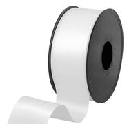 Les Petits Rubans Ruban Satiné - 38 mm x 25 m, Double Face 100% Polyester pour Mariages, Emballages Cadeaux, Compositions Florales, Travaux Manuels, Gâteaux, Nœuds, Embellissements