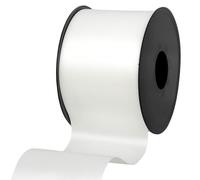 Les Petits Rubans Ruban Satiné - 63 mm x 25 m, Double Face 100% Polyester pour Mariages, Emballages Cadeaux, Compositions Florales, Travaux Manuels, Gâteaux, Nœuds, Embellissements