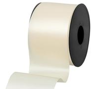 Les Petits Rubans Ruban Satiné - 63 mm x 25 m, Double Face 100% Polyester pour Mariages, Emballages Cadeaux, Compositions Florales, Travaux Manuels, Gâteaux, Nœuds, Embellissements