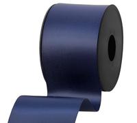 Les Petits Rubans Ruban Satiné - 63 mm x 25 m, Double Face 100% Polyester pour Mariages, Emballages Cadeaux, Compositions Florales, Travaux Manuels, Gâteaux, Nœuds, Embellissements