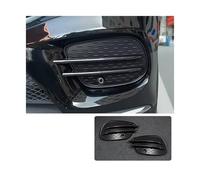 Les phares antibrouillard de pare-chocs avant couvrent la calandre de becquet de séparateur de lèvre Compatible pour Mercedes-Benz GLE GLS GLE Coupé W166 X166 C292 2016-2019(Carbon fiber Style)