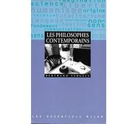 Les philosophes contemporains