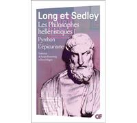 Les Philosophes hellénistiques Pyrrhon - L'Épicurisme - Anthony Arthur Long - Flammarion - Poche - Essai