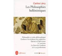 Les philosophies hellénistiques