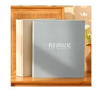 Les photos dans la poche, Album photo type d'insertion multicolore 1-10 pouces(Gray-blue,07)