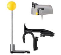 Les pièces de rechange pour boîte aux lettres comprennent 1 kit de poignée de loquet en plastique et 1 dispositif de notification, un indicateur d'arrivée du courrier et une alarme d'alerte pour boîte