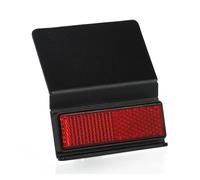 Les Pièces Universelles Support Plaque D'immatriculation Moto Prolongent Les Accessoires D'éliminateur Garde-Boue Moteur Réflecteur Queue Support Plaque D'immatriculAtion(Big Size)