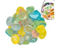 Les Pierres Qui Brillent Dans Le Noir, Galets Brillants, Graviers Luminieux Multicolores Pour Aquarium Exterieur Et Jardin Arriere