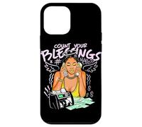 Les Piles d'argent de Girl Boss Count Your Blessings Coque pour iPhone 12 Mini