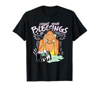Les Piles d'argent de Girl Boss Count Your Blessings T-Shirt