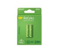 Les piles rechargeables GP ReCyko 850mAh AAA allient performanc