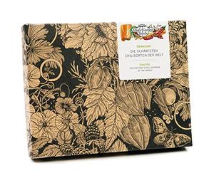 Les piments les plus piquant du monde - Coffret cadeau de semences avec 5 variétés vraiment chaudes