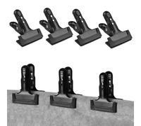 Les Pinces à Ressort en métal Robustes pour Toile de Fond de Photographie Mtlavishness sont durables et Robustes avec des Coussinets de Protection en Caoutchouc, idéales pour Une (4pcs)