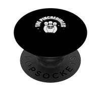 Les Pincredibles, Un Sport de Bowling Amusant pour Un Joueur de Bowling de sa Ville Natale PopSockets PopGrip Adhésif