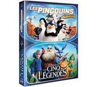 Les Pingouins de Madagascar + Les cinq légendes DVD E