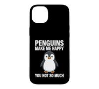Les Pingouins me rendent Heureuse, Pas Tant Que ça Coque pour iPhone 14 Plus