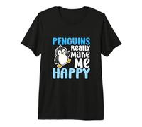 Les Pingouins me rendent Heureuse, tu n'es Pas si drôle T-Shirt Haut de Gamme