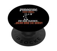 Les Pingouins sont des Oiseaux Qui ne volent Que lorsqu'on Les Jette PopSockets PopGrip Adhésif