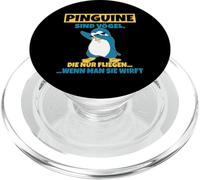 Les Pingouins sont des Oiseaux Qui ne volent Que lorsqu'on PopSockets PopGrip pour MagSafe