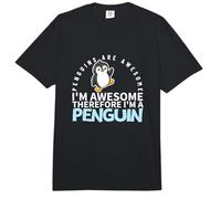 Les Pingouins sont géniaux Je suis génial Je suis Un Pingouin drôle Comfort Colors Adult Heavyweight T-Shirt