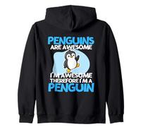 Les Pingouins sont géniaux Je suis génial Je suis Un Pingouin drôle Sweat à Capuche