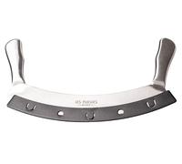 Les Plaisirs Du Chef - Coupe-Pizza Professionnel 30,5 cm - Roulette Pizza en Acier Inoxydable • Couteau à Pizza Robuste & Ergonomique • Découpe Facile et Précise