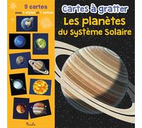 Les planètes du système solaire: Cartes à gratter