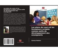 Les Plans De Cours Et Les Formateurs Scriptés Comme Outils De Développement Des Enseignants