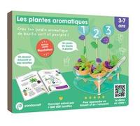 Collectif – Les plantes aromatiques : Kit Pandacraft 3–7 ans – Crée ton jardin de basilic ! – Boîte