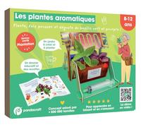 Les plantes aromatiques - Kit Pandacraft 8-12 ans Crée ton jardin de basilic ! - Collectif - Pandacraft - Boîte ou accessoire - Jeux livres objets