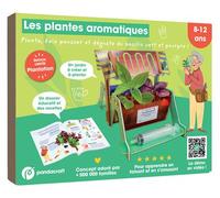 Les plantes aromatiques - Kit Pandacraft 8-12 ans Crée ton jardin de basilic ! - Collectif - Pandacraft - Boîte ou accessoire - Jeux livres objets