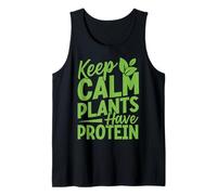 Les Plantes Keep Calm Ont des protéines Débardeur