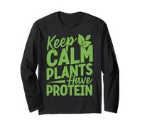 Les Plantes Keep Calm Ont des protéines Manche Longue