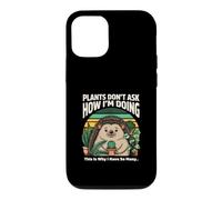 Les Plantes ne me demandent Pas Comment Je Vais Hedgehog Coque pour iPhone 12/12 Pro