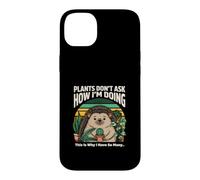 Les Plantes ne me demandent Pas Comment Je Vais Hedgehog Coque pour iPhone 14 Plus
