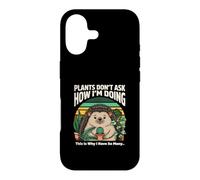 Les Plantes ne me demandent Pas Comment Je Vais Hedgehog Coque pour iPhone 17