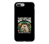 Les Plantes ne me demandent Pas Comment Je Vais Hedgehog Coque pour iPhone 7 Plus/8 Plus