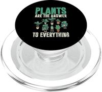 Les Plantes sont la réponse à Tout ce Qui est Le Jardinage PopSockets PopGrip pour MagSafe