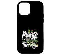Les Plantes sont ma thérapie Un Amateur Amusant de Plantes de Jardinage Coque pour iPhone 12 Mini