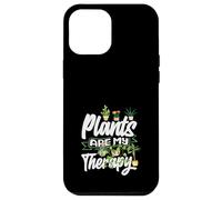 Les Plantes sont ma thérapie Un Amateur Amusant de Plantes de Jardinage Coque pour iPhone 12 Pro Max