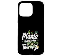 Les Plantes sont ma thérapie Un Amateur Amusant de Plantes de Jardinage Coque pour iPhone 15 Pro Max