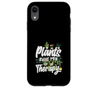 Les Plantes sont ma thérapie Un Amateur Amusant de Plantes de Jardinage Coque pour iPhone XR