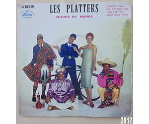 Les platters autour du monde : twilight time - For the first time - Don't let go - Whispering wind, Vinyle EP 45 tours biem Mercury 14203