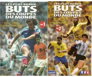 Les plus beaux buts de la coupe du monde : 40 ans d'exploits 1954-1994 [VHS]
