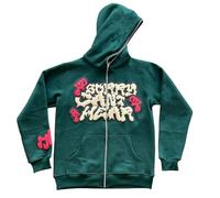Les Plus Beaux Sweat Homme Cachemire Noir Boxer Habillé Éclair Courte Imprimé Full Nordique Acrylique Eau Devant Sympa Rembourré Pecheur Studio Porter Graffiti Patine