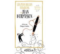 Jean d'Ormesson – Les plus belles citations – Gallimard