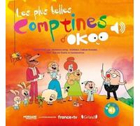 Les plus belles comptines d'Okoo - Livre sonore avec 6 puces avec les extraits originaux, grand format - Dès 1 an