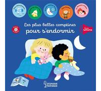 Les plus belles comptines pour s'endormir - Collectif - Larousse - cartonné - Comptine, chant